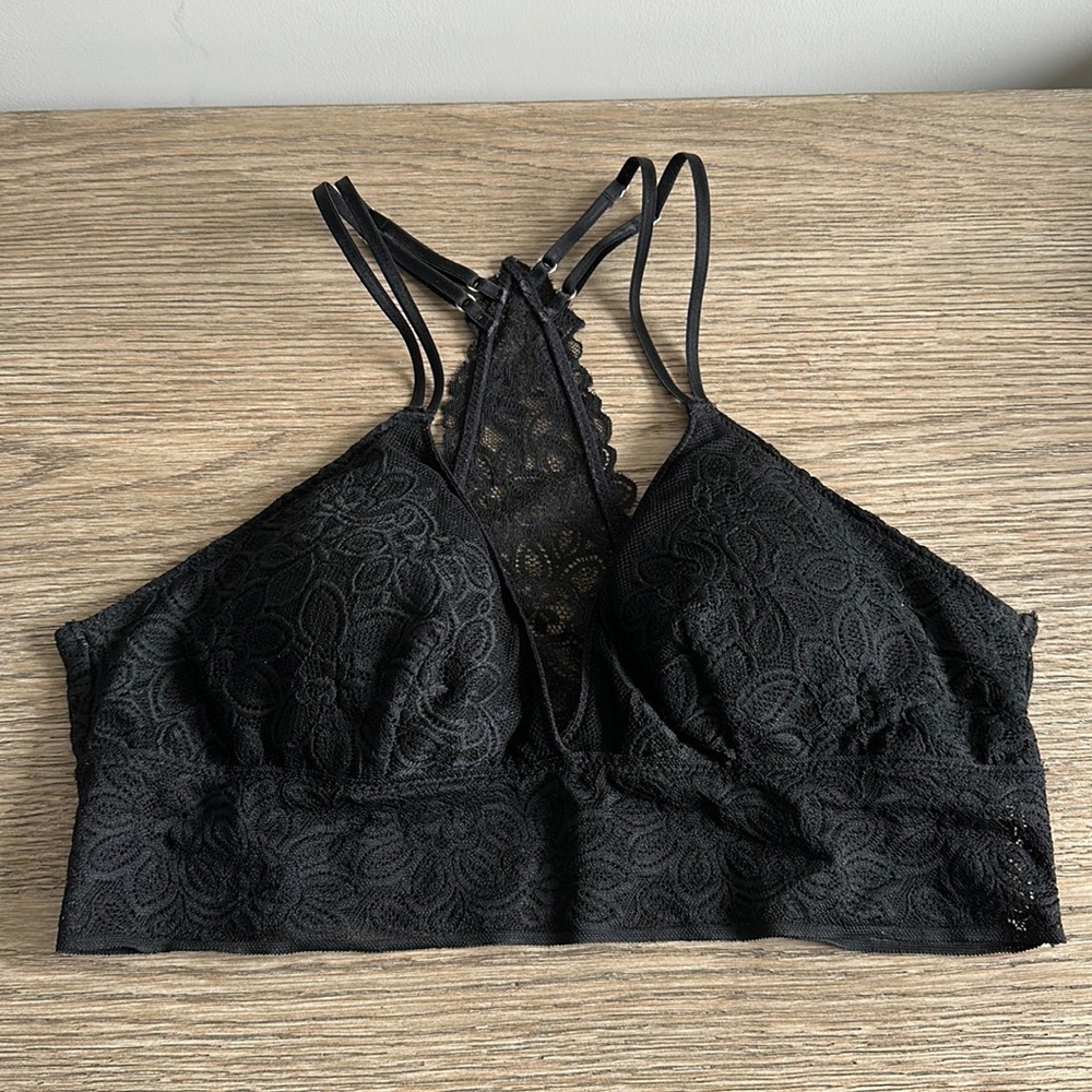Aerie Lace Black Bralette